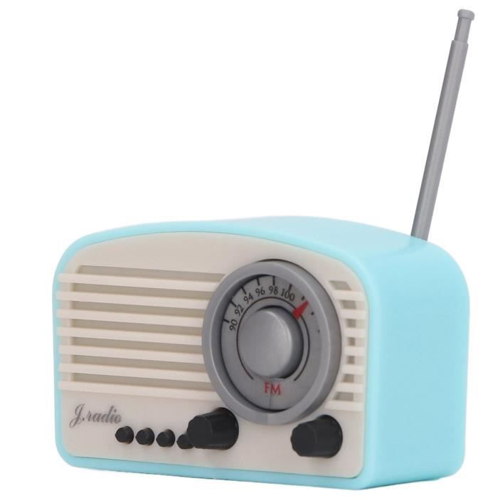 Contrôleur radio à l'échelle 1:12 lecteur radio maison de poupée miniature salle de musique 1/12 taille rement haut-parleur récepteur stéréo - Canada