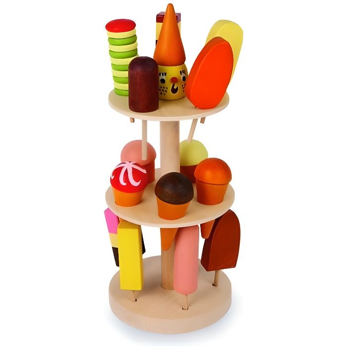 MARCHANDE DE GLACE EN BOIS - Cdiscount Jeux - Jouets