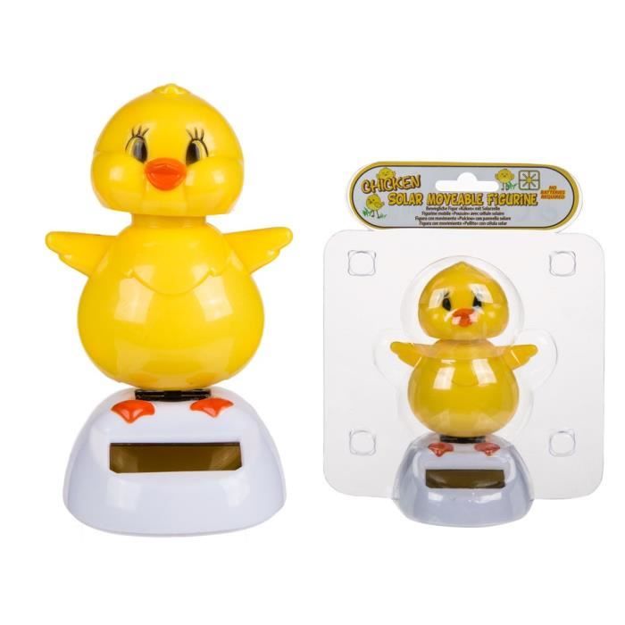 Figurine de Petit Moine Solaire avec Panneau Solaire Intégré, Ornement Statue Drôle pour Bureau Voiture Maison