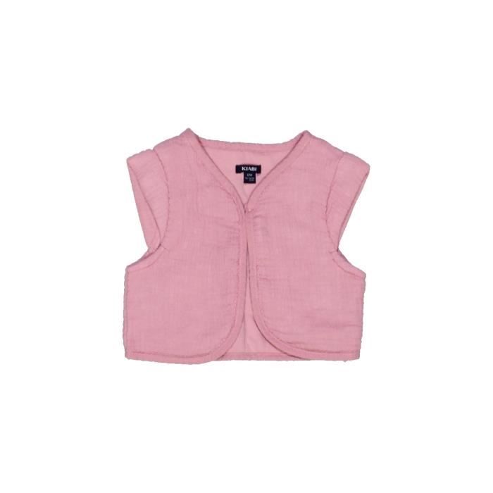 Gilet Bebe Fille Kiabi Rose Ete 9504 Rose Rose Cdiscount Pret A Porter