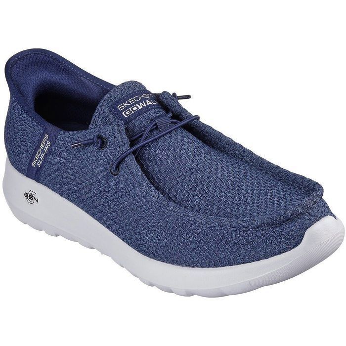 Skechers Chaussures Bateau - SKECHERS - Go Walk Max - Halcyon - Bleu - Homme - A élastique