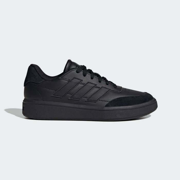 Adidas Baskets - Adidas - Courtblock - Cuir synthétique - Confort textile - Semelle caoutchouc
