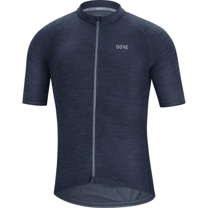 Maillot Gore C3 - Mixte - Bleu foncé - Manches courtes - Cycle - Respirant - Vélo loisir