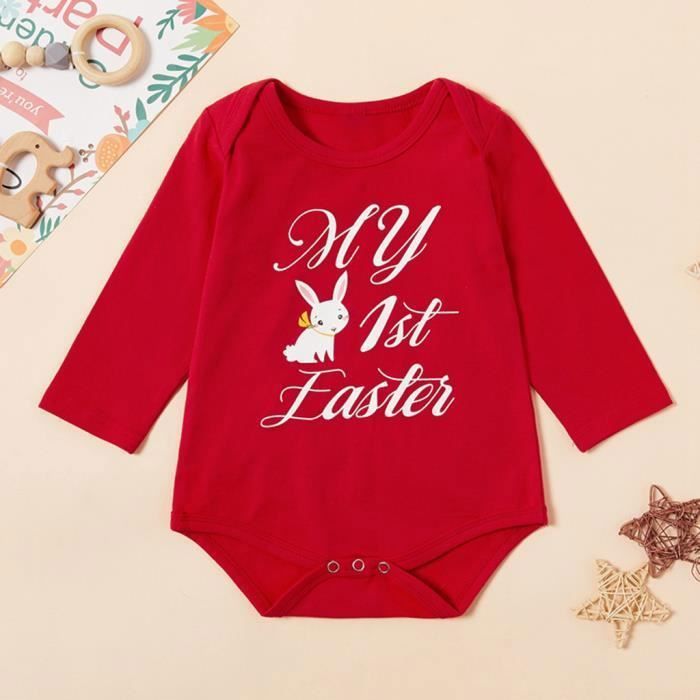 Infantile Bébé Garçons Noël Barboteuse Renne à Man... - Grandado