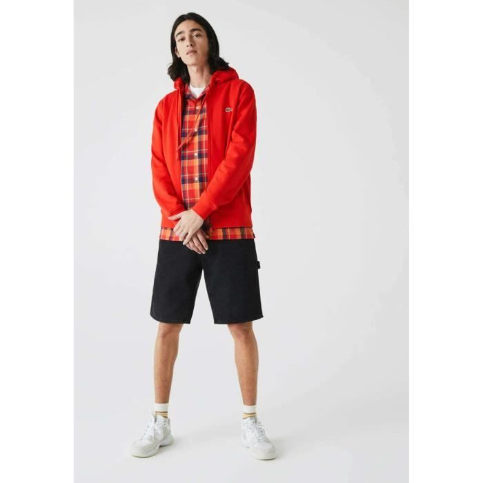 Sweat $SKU Sweat-shirt Lacoste pour homme en coloris Rouge Homme Vêtements Articles de sport et dentraînement Sweats 