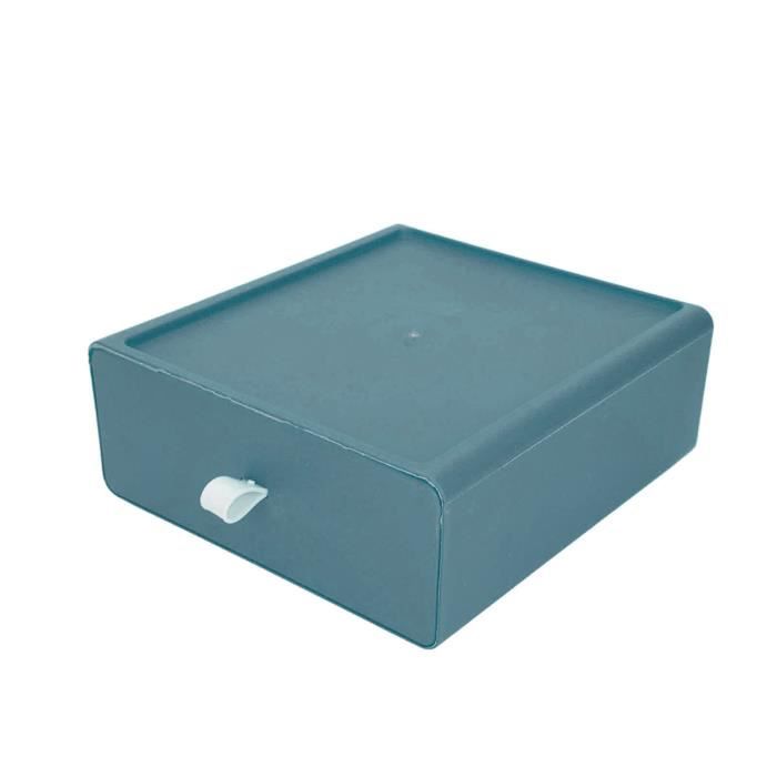 Plano Boîte De Rangement Pêche 2 Plateaux Double Accès – Bleu Métallisé & Blanc Cassé