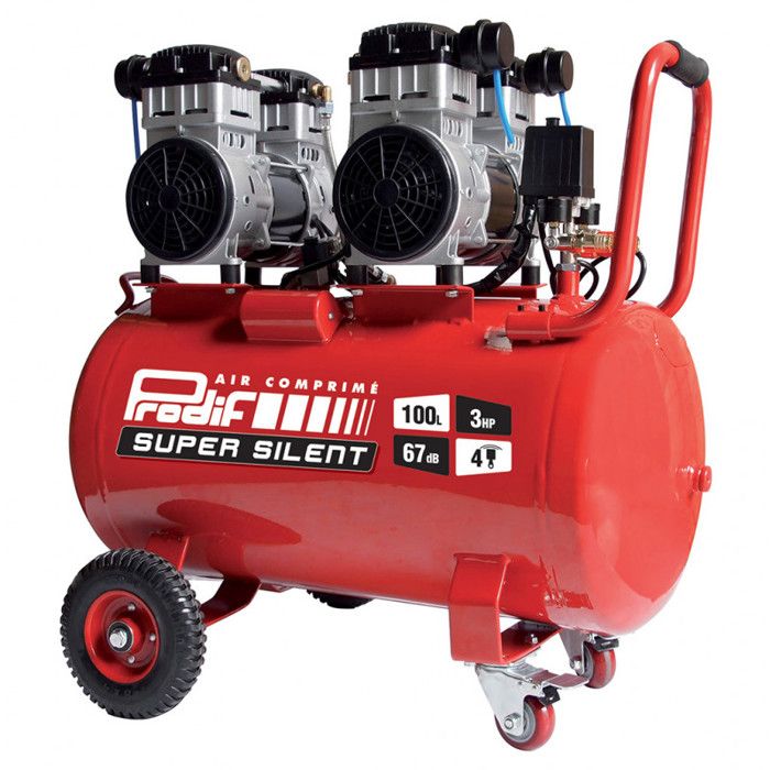 Compresseur - PRODIF - Super Silent 100 - 100L -