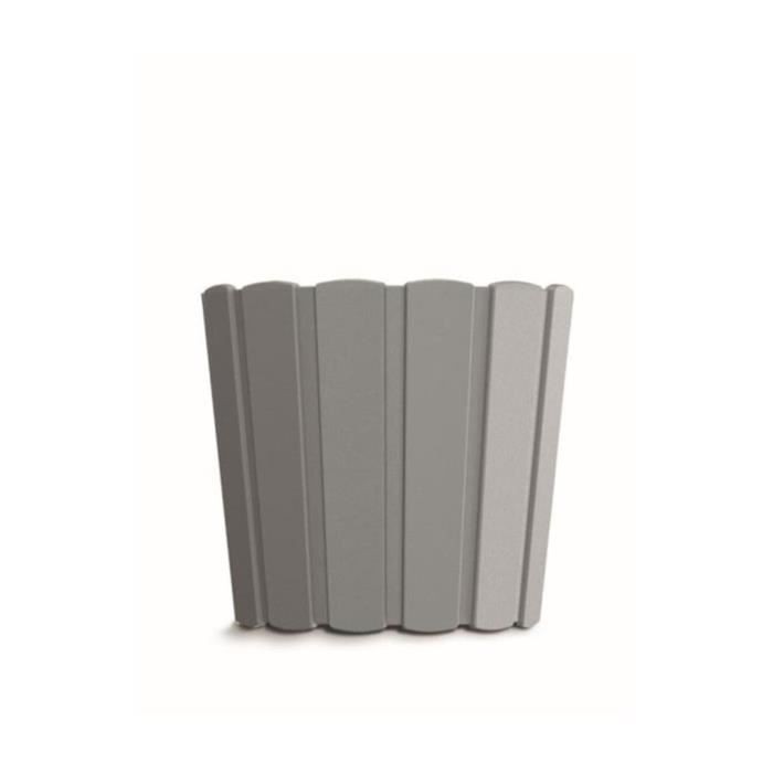 Properplast Boardee Basic – Fioriera Da Balcone Rettangolare – Capacità 7,9 Litri – Dimensioni 587x144x130 Mm – Colore Antracite – Resistente Al Gelo E Alle Intemperie