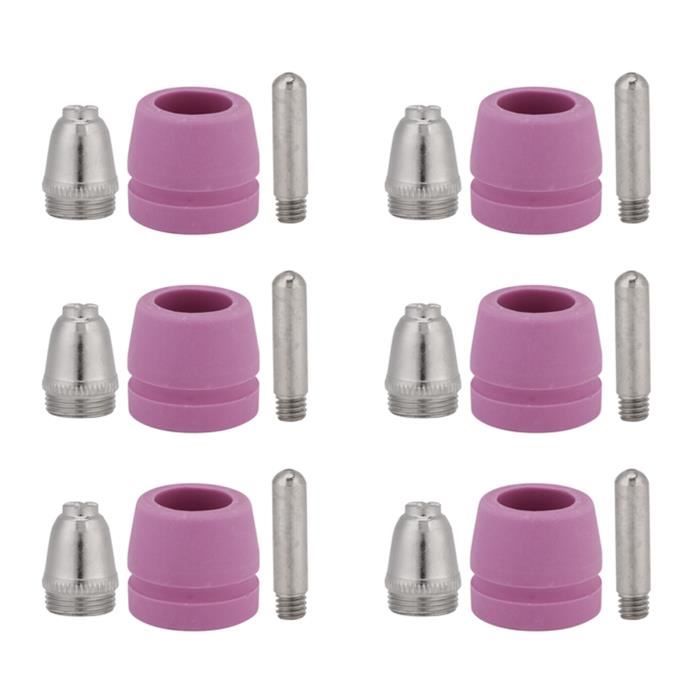 100 Coupelles Soudage Céramique - Compatibles WP-17/18/26 - Pour Soudure TIG - Résistance Haute Température