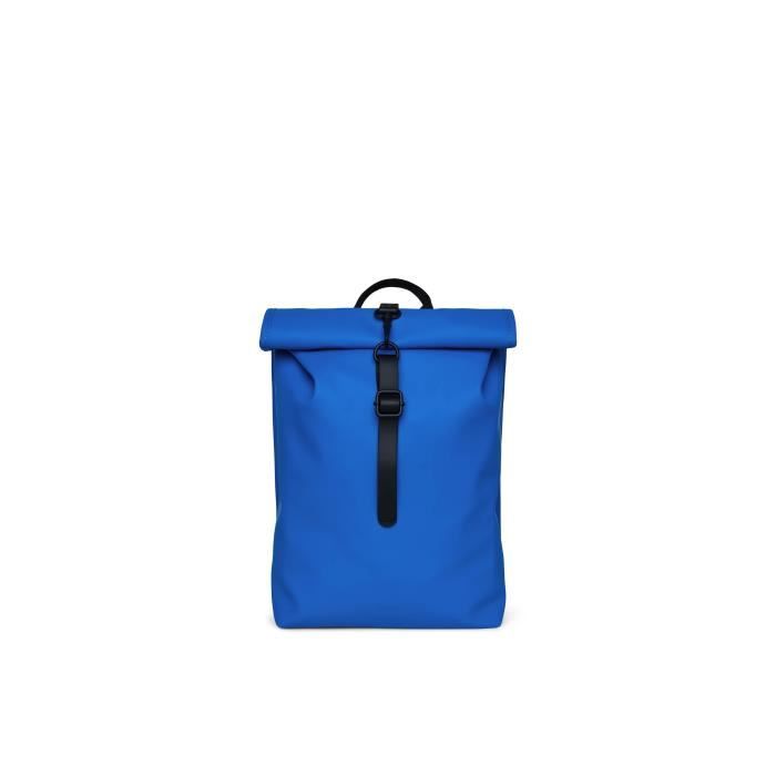 Sac à Dos à Roulettes Rains W3 – Bleu Waves – Unisexe – Neuf Avec étiquettes