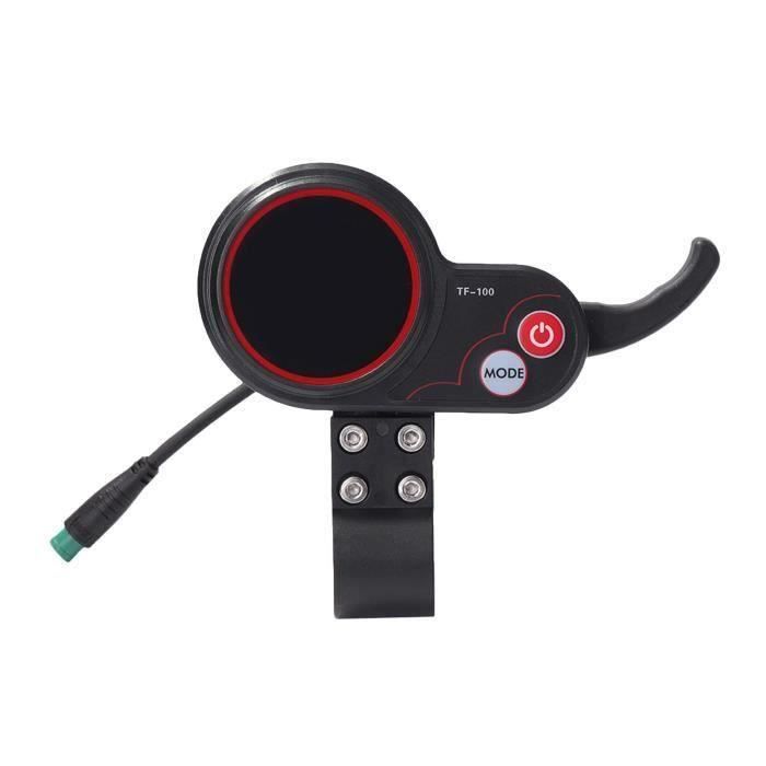 Poignée D'accélérateur Pour Scooter électrique - Verrouillage Du Pouce - Durable - Avec Affichage De La Tension De La Batterie