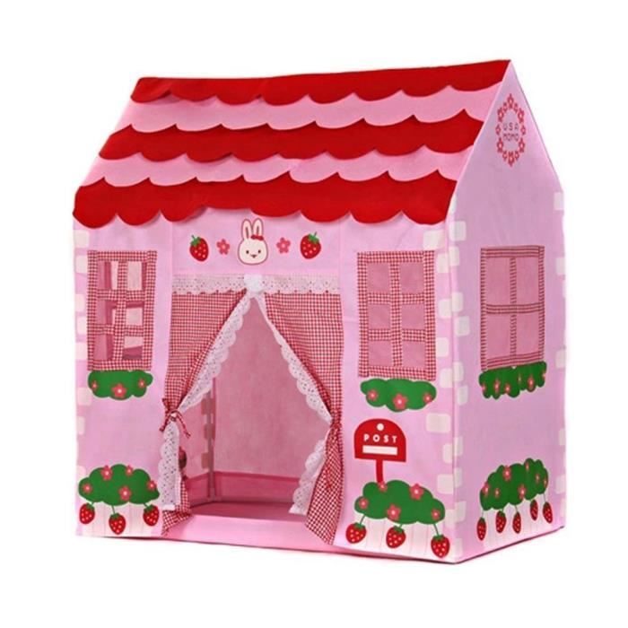 Maison De Jeu Fille Ville Maison Enfants Jardin De Secret Rose Tente De Jouer Grand Cadeau Achat Vente Tente Tunnel D Activite Cdiscount