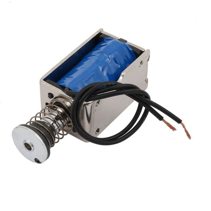 Sourcing Map DC12V Linear-Solenoid Elektromagnet XRN-12/36TL – Druck-/Zug-Typ, Röhrenförmig, Für Automaten Und Steuerungen