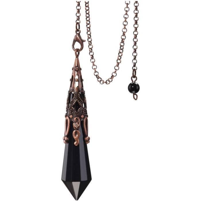Collier 7 Chakras En Pierres Naturelles Facettées 5mm - Ras De Cou 19.5cm - Porte-bonheur énergétique - Cadeau - 8