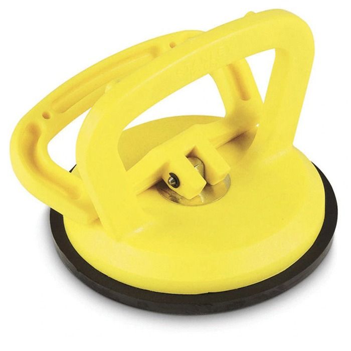 Ventouse 1 tête Stanley ø120 mm Jaune - vue 3