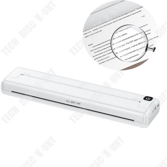 Imprimante thermique – TD® – Modèle sans fil – 800 mA – A4 – 200 DPI