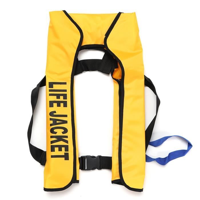 TEMPSA Gilet Sauvetage Gonflable Automatique 150N PFD TPU Aide Survie Jaune  - Cdiscount Sport