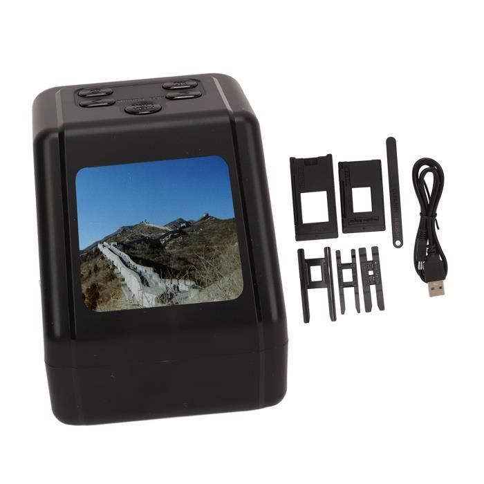 TMISHION Scanner de films Scanner de Diapositives Négatives avec Grand écran LCD de 20 Pouces Convertit les photo detachee