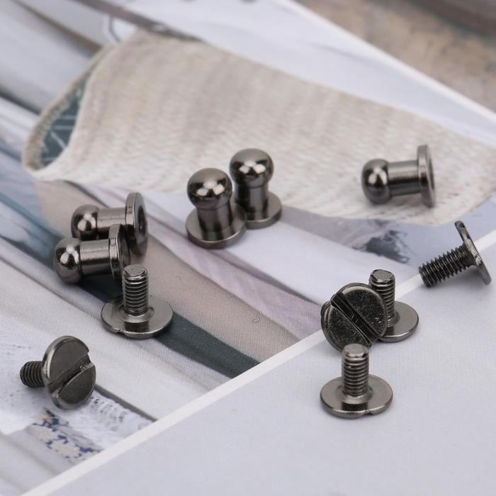 20 Rivets En Cuivre Tête Ronde 4x8 Mm - Neufs, Marque Novara Metalli