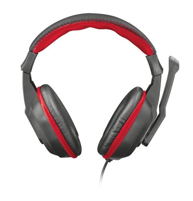Casque Gamer Trust Ziva avec Micro Repliable pour PC, PS4, PS5, Xbox One - Noir