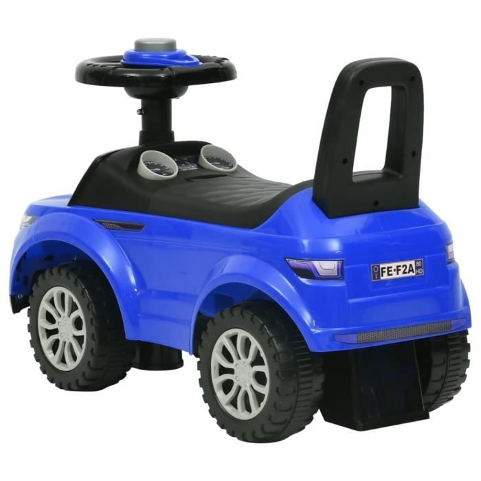 vidaXL Voiture à pédales Volkswagen T-Roc Bleu pas cher