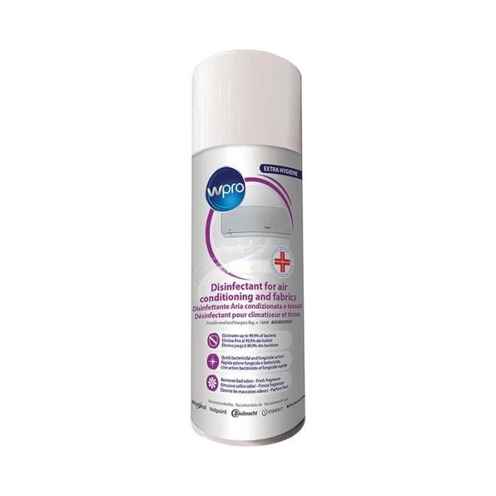 Spray désinfectant pour climatiseur WHIRLPOOL - Blanc - Produit d'entretien