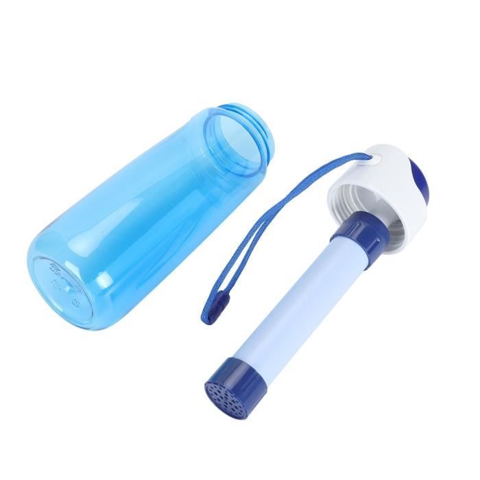 Bouteille de filtre à eau TRAHOO - Ultra-filtrée à 4 étapes de 0,1