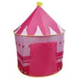Tente enfant maison Princess Rose - Disney Princesses - 135 cm de haut - Pour filles à partir de 5 ans-1