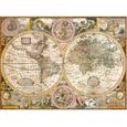 Puzzle Carte Antique - Clementoni - 3000 pièces - Mixte - A partir de 10 ans-1