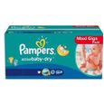 maxi mega pack 462 x couches bébé Pampers - Taille 4+ baby dry-1