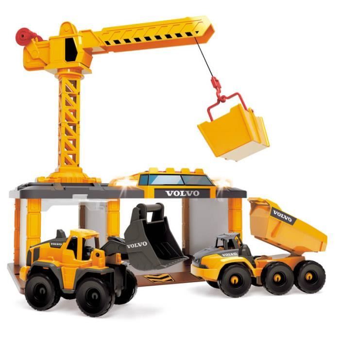 Dickie - Volvo ensemble de 3 Véhicules construction - Ranger Mode Enfantine