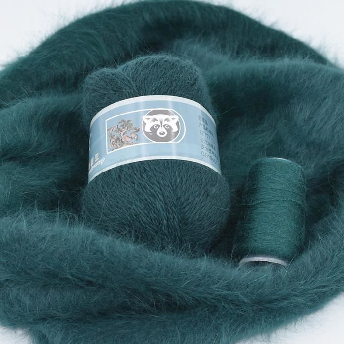 Fil à Tricoter MÉRINOS/CACHEMIRE Noir (84%/16%) - 500g - Fil à Ruban Pour Machine à Tricoter