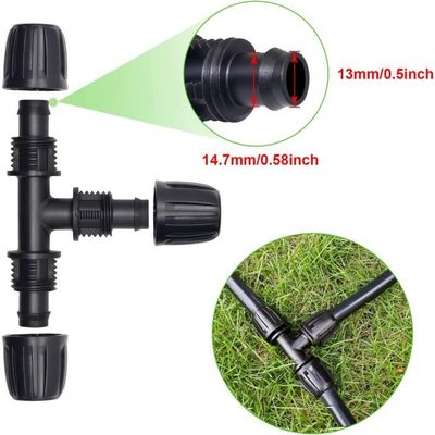 Adaptateurs De Robinet Jardin 2-en-1, Filetage 1/2" Et 3/4", Lot De 3 - Raccord Universel Pour Tuyau D'arrosage - 6