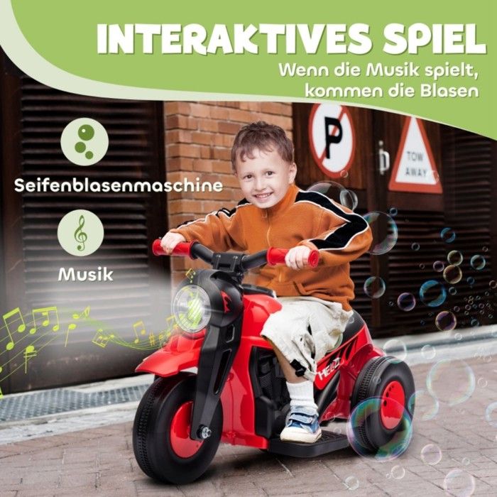 Jouet Moto à Tirer VANZACK - 2 Pièces En Plastique Pour Enfants, Garçons Et Filles, Jouet Portable Et Interactif - 2