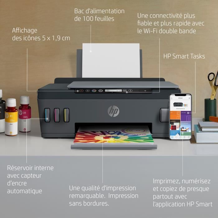 Imprimantes HP Tank - Imprimantes sans cartouche à réservoirs d