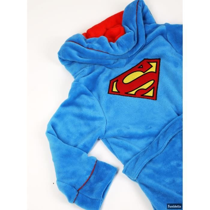 FUNIDELIA Peignoir Superman adulte Funidelia 119783 Deguisement femme et homme et accessoires Halloween carnaval et Noel Cdiscount Jeux Jouets