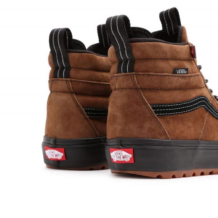 Vans sk8 hi homme marron hot sale