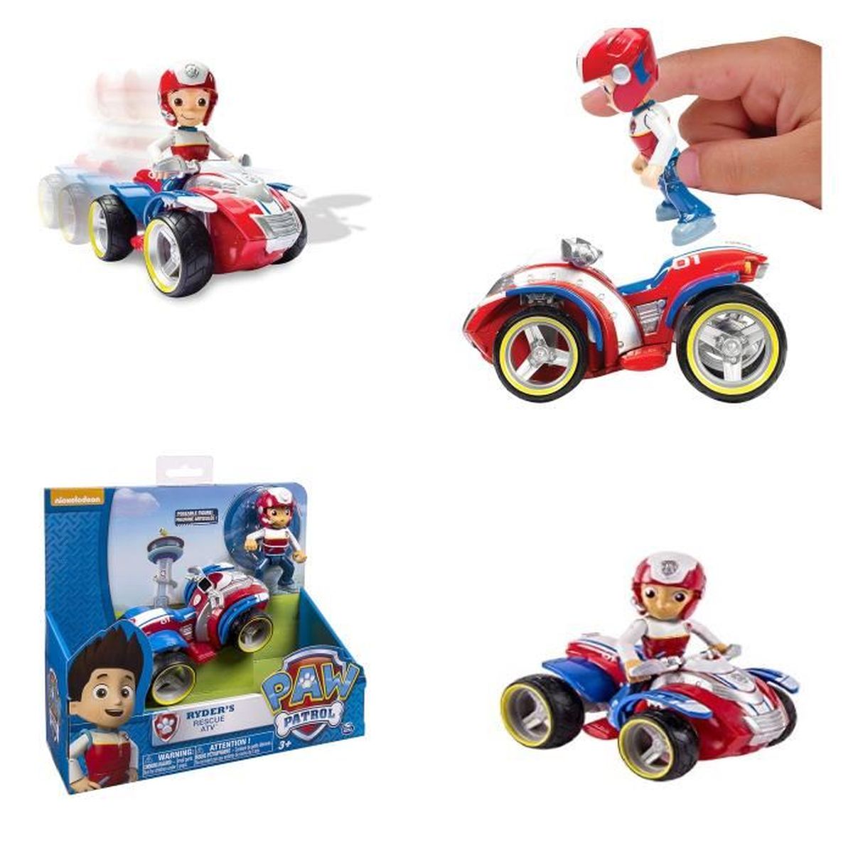 La Pat/' Patrouille Jeu Enfant Véhicule Figurine Ryder 6024006 Paw Patrol FR