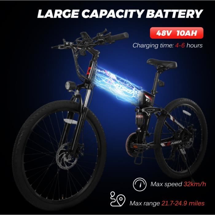 Vtt electrique sales femme cdiscount