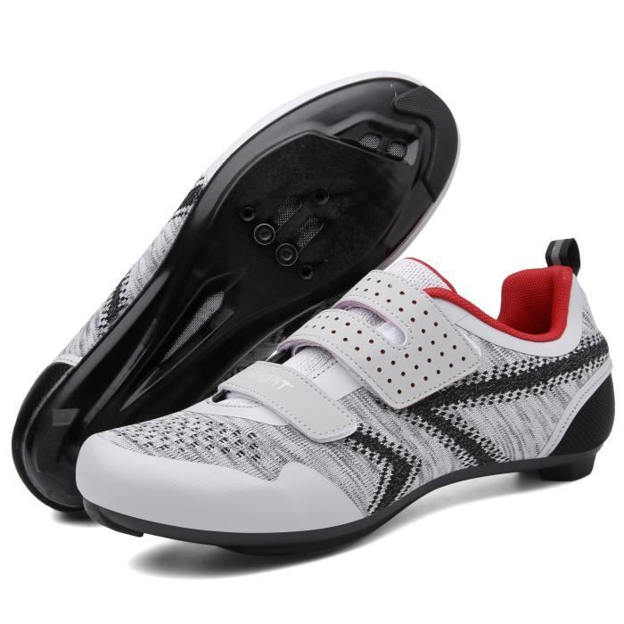 Chaussures de vélo pour homme OOTDAY modèle route et VTT avec