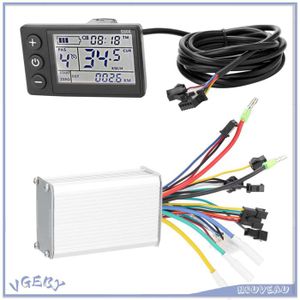 Contrôleur VGEBY1 36V 250W/350W Pour Vélo électrique – Avec écran LCD Et Commutateur De Vitesse – Compatible Avec/sans Capteur Hall