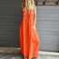 robe orange ete