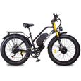 Vélo électrique Keteles XF4000 Orange 2000w Double moteurs 23AH batterie 26" pouces gros pneu Fat Bike VTT-0