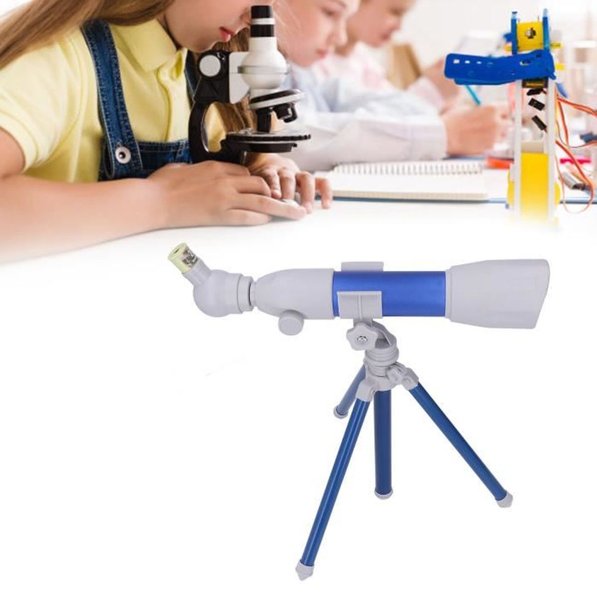 Télescope pour plus de 3 ans Télescope pour enfants éducatif HD Bouton — free download