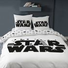 Parure de lit imprimée 100% Coton - STAR WARS TROUP - Blanc - 240x220 + 2 taies 63x63cm