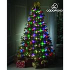 CODOMOXO Arbre de Noël 48 lumières lumières suspendues multicolores pour arbres suspendus à LED