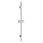 DISFLEX Barre de douche fixation ajustable spéciale rénovation chromée diamètre 18 mm