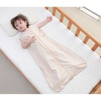 Pyjama Couverture mince d'été Barboteuse et Gilet Unisexe Bébé Sac de couchage sans manches pour enfant 0-4ans, 100cm