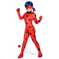Deguisement complet Miraculous Ladybug enfant 9 11 ans Combinaison 6 accessoires perruque masque etc Set luxe carte