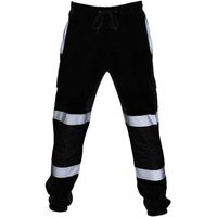 Pantalon de Travail Homme avec Poche Cordon Réfléchissante Rayee - Marque - Modèle - Noir - Homme - Non